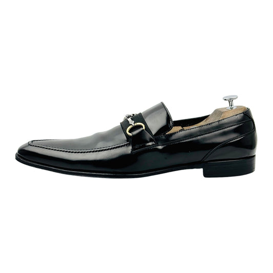 Dolce & Gabbana Black Square Toe Loafers (Size 46/46.5)