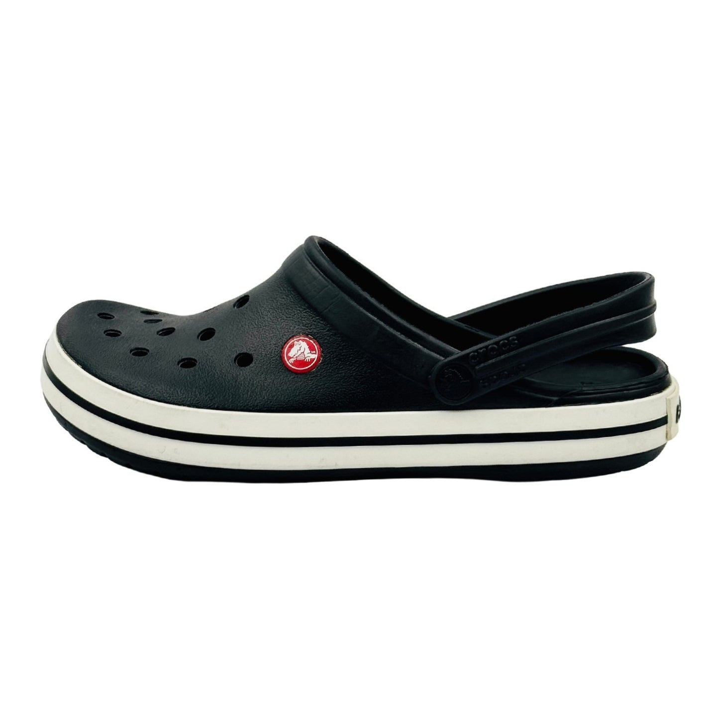 Crocs Crocband Black Clogs (Size 40/40.5) - 11016
