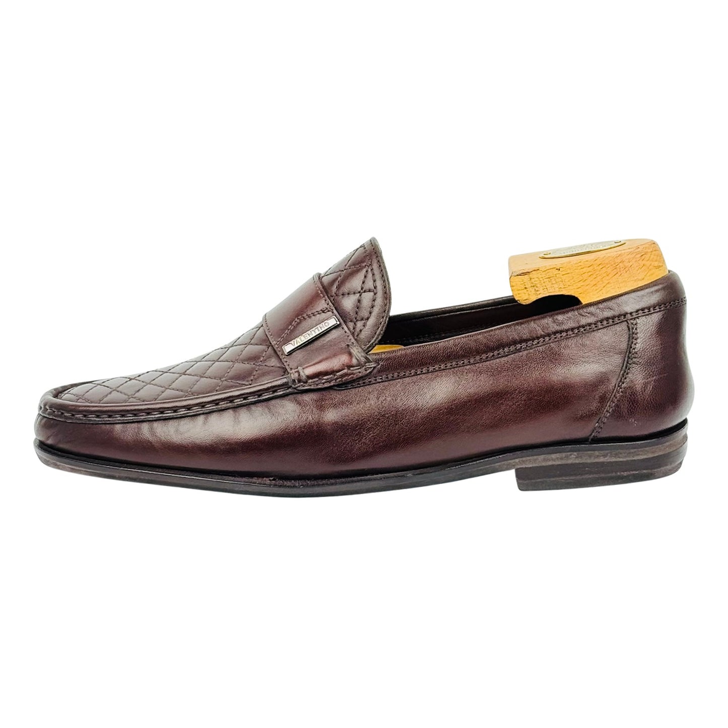 Valentino Garavani Men's Quilted Leather Loafers (Size 42)