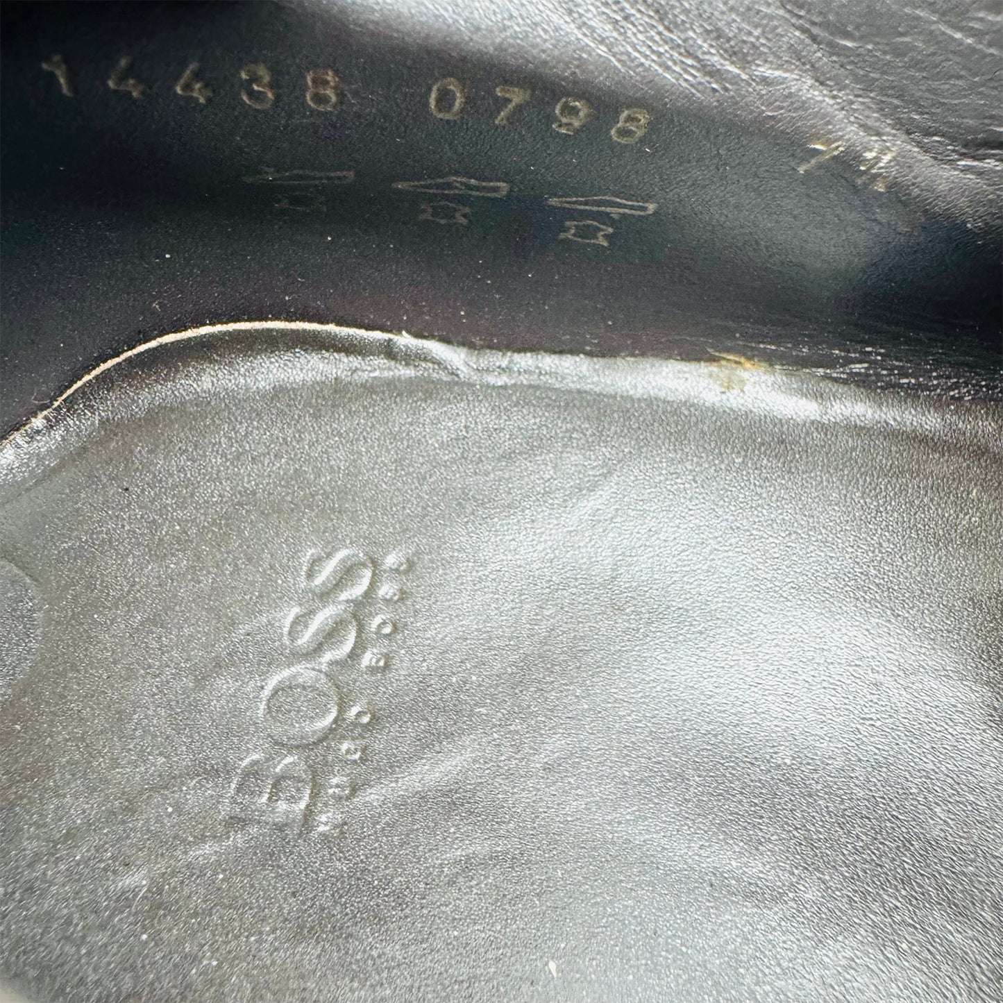 Boss Men's Brown Italian Derby Shoes (Size 42)