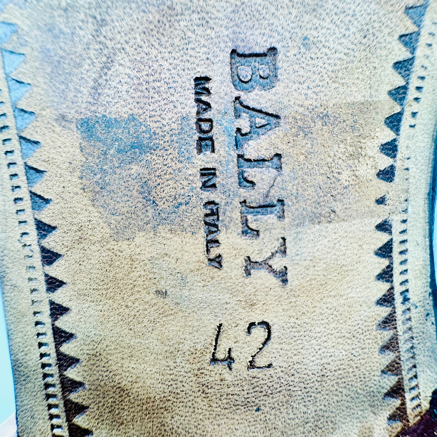 Bally Men's Navy Calf Leather Boat Shoes (Size 42.5)