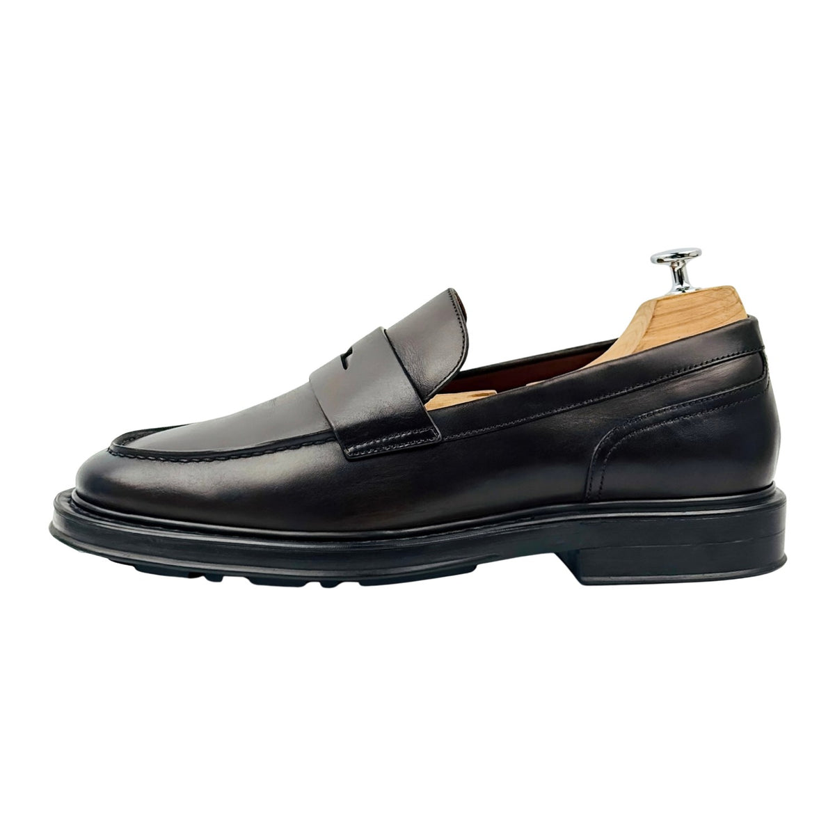 Loro Piana Travis Leather Penny Loafers (Size 43) - FAN5630-H027