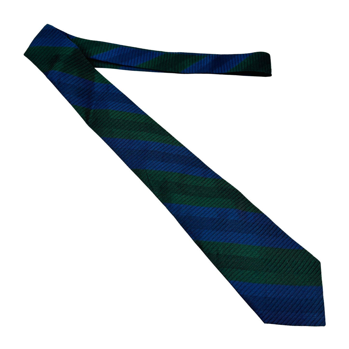 Cerruti 1881 Paris Navy 'Striped Pattern' Tie (Size Regular)
