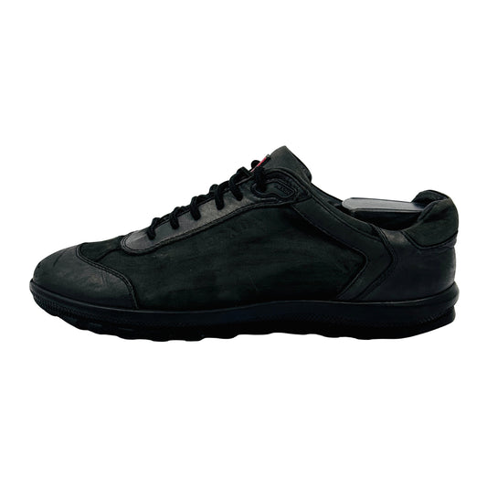 Prada Men's Nylon Spazzola Sneakers (Size 40.5/41)