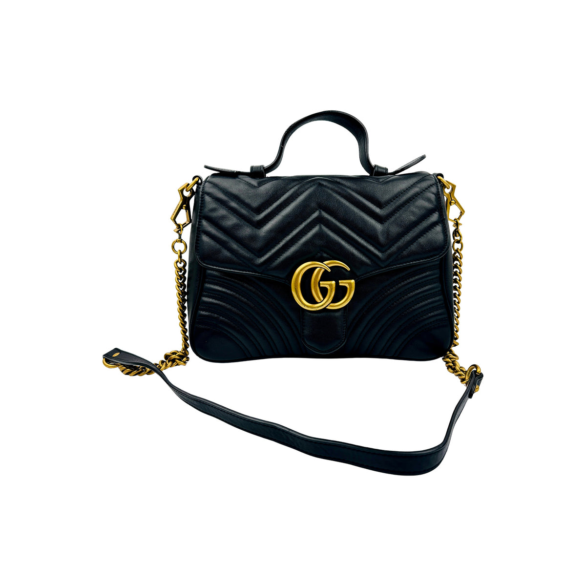 Gucci GG Marmont Matelassé Bag - 498110 DTDIT 1000
