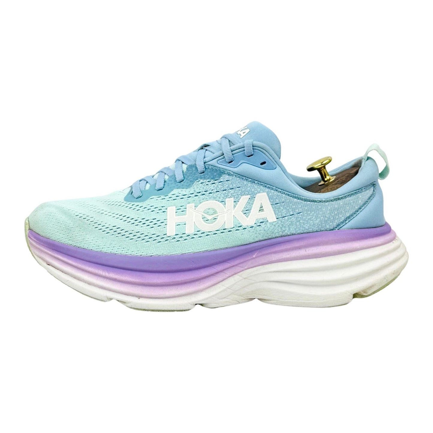 Hoka Bondi 8 Wide 'Airy Blue' Shoes (Size 43.5) - 1127954 ABSO