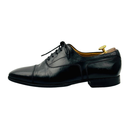 Bally Men's Black Leather Oxford Shoes (Size 42.5)
