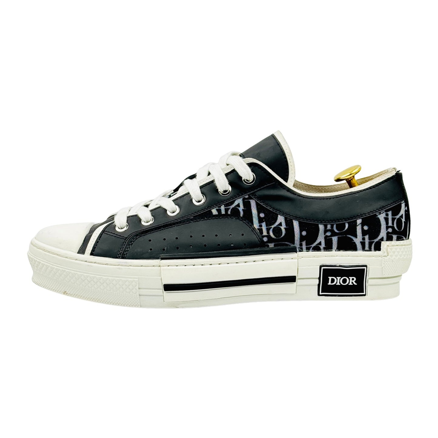 Dior B23 Low Top Oblique Canvas Sneakers (Size 43)