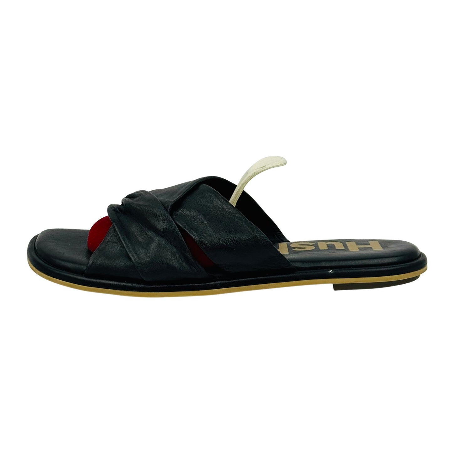 Hush Puppies Women's Emily Black Flat Slippers (Size 41)