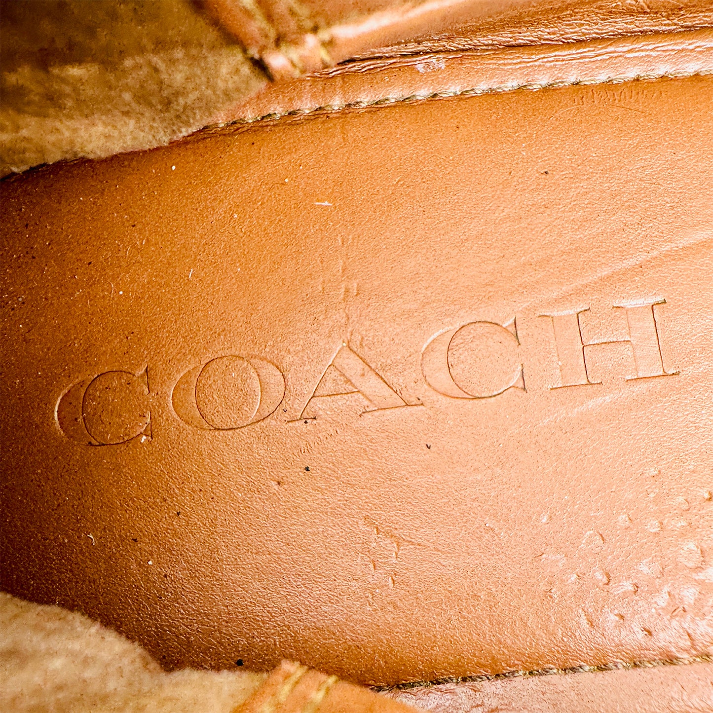 Coach Signature Coin Driver Loafers (Size 39.5) - FG1269