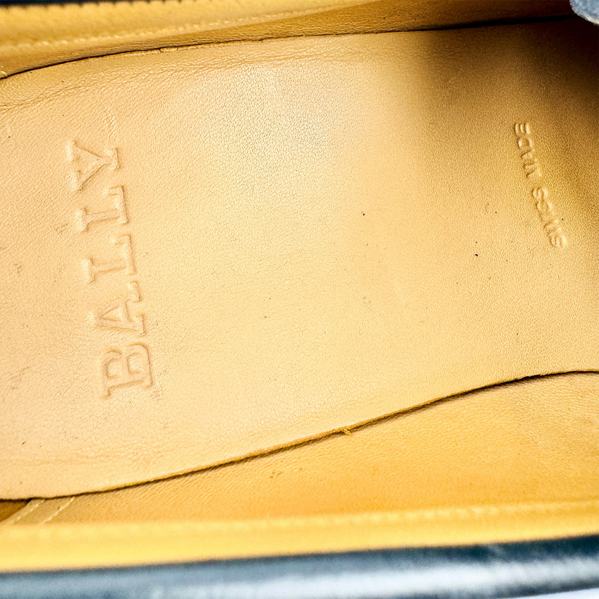 Bally Tedor Black Leather Loafers (Size 39/39.5)