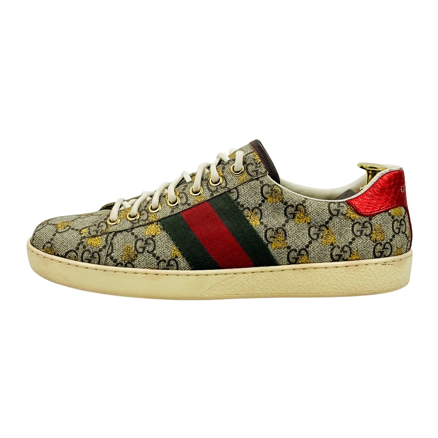Gucci Ace GG Supreme Sneakers (Size 41/41.5)
