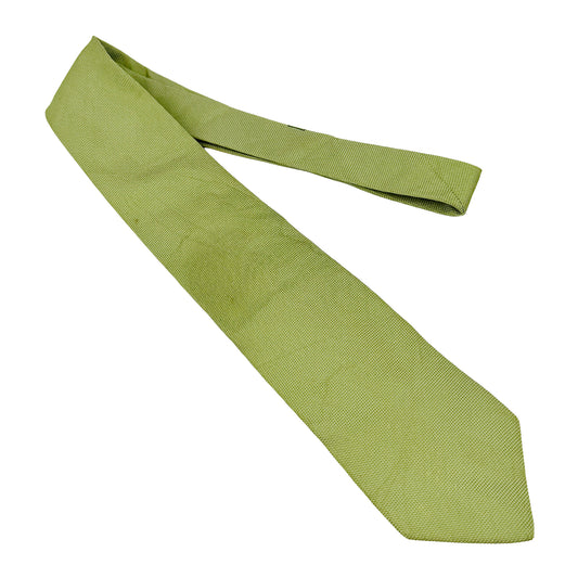 Burberry London Light Green 'Subtle Texture' Silk Tie
