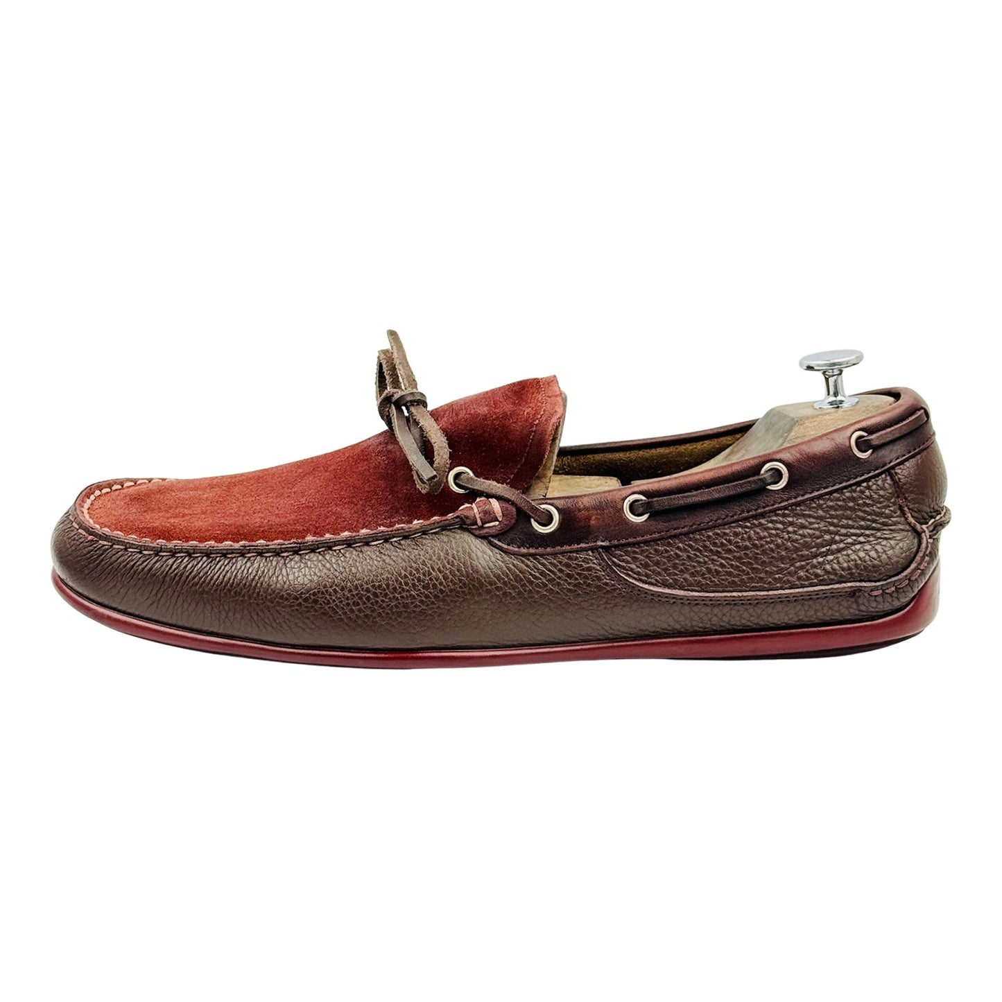 Salvatore Ferragamo Two Toned Loafers (Size 45)