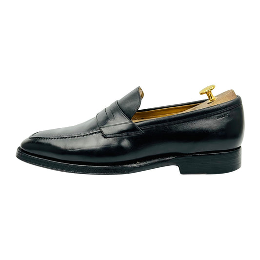 Bally Scarbono Black Leather Loafer (Size 43)