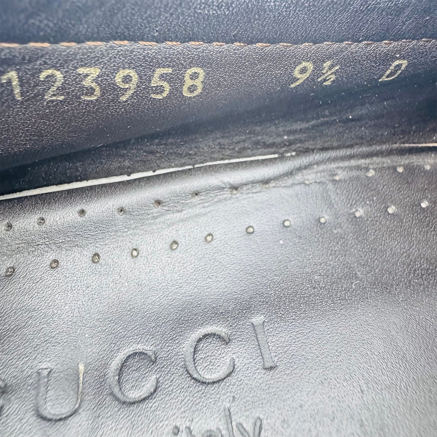 Gucci Men's Beige Canvas Loafers (Size 43/43.5)