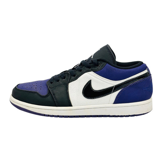 Nike Air Jordan 1 Low 'Court Purple' Shoes (Size 42) - 553558-125