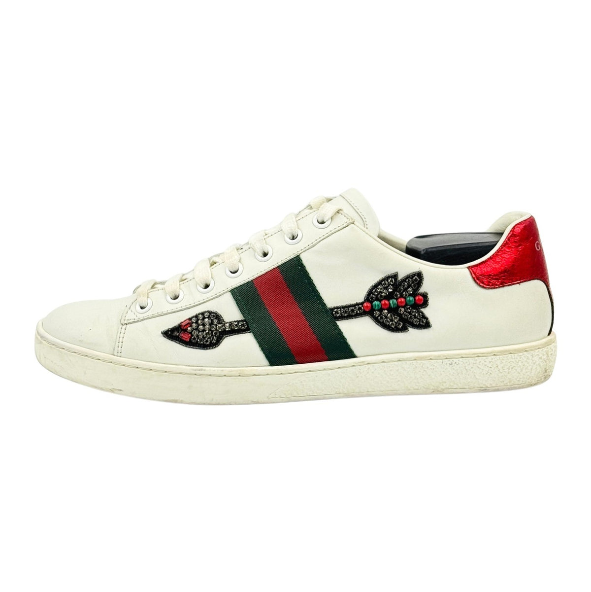 Gucci Ace Embroidered 'Arrow' Sneakers (Size 39/39.5) - 454551