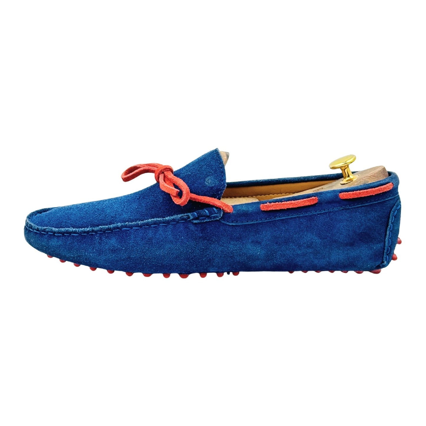Escape Men's 'Royal Blue' Driving Loafers (Size 43)