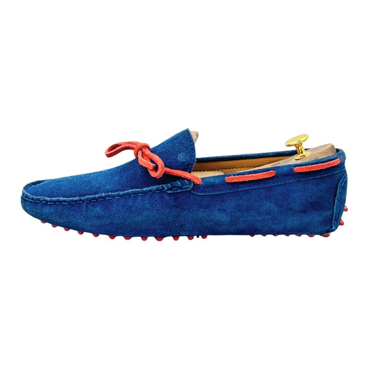 Escape Men's 'Royal Blue' Driving Loafers (Size 43)
