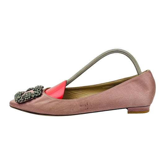 Christine Sheii 'Dusty Rose' Ballet Flats (Size 35)
