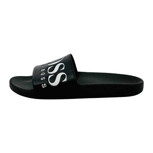 Hugo Boss Men's Black Casual Slides (Size 42/42.5)