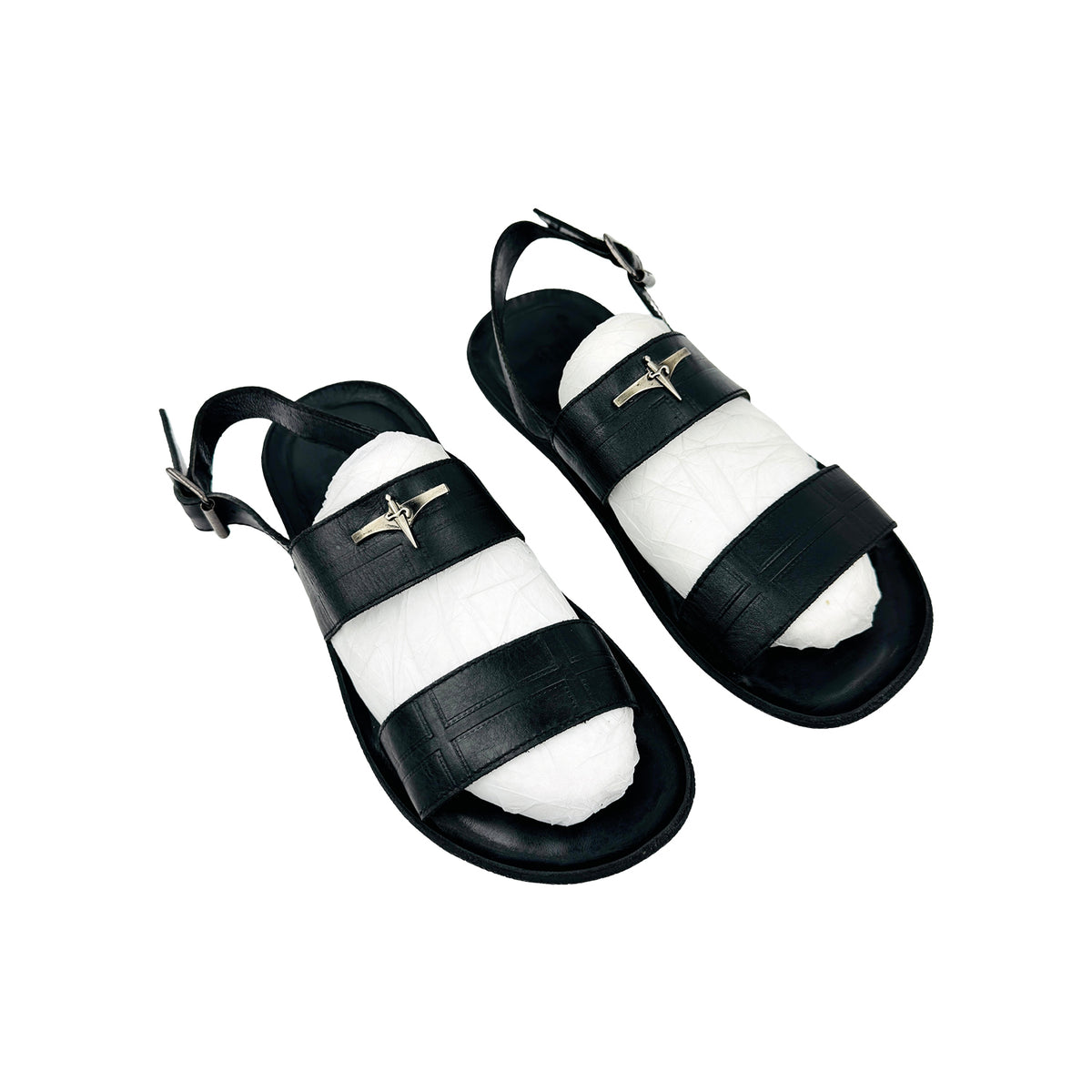 Cesare Paciotti Double-Strap Slingback Sandals (Size 42.5/43)
