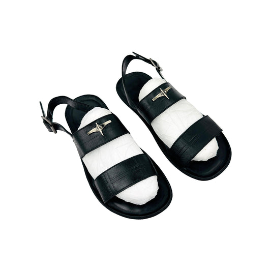 Cesare Paciotti Double-Strap Slingback Sandals (Size 42.5/43)