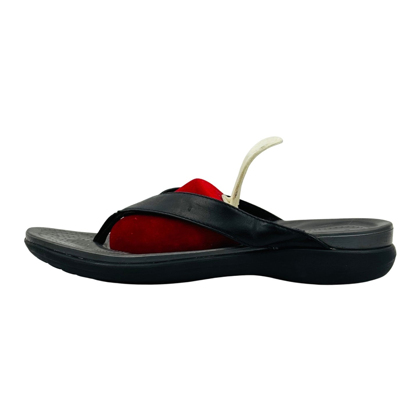 Crocs Capri V Black Foam Slippers (Size 39/39.5)