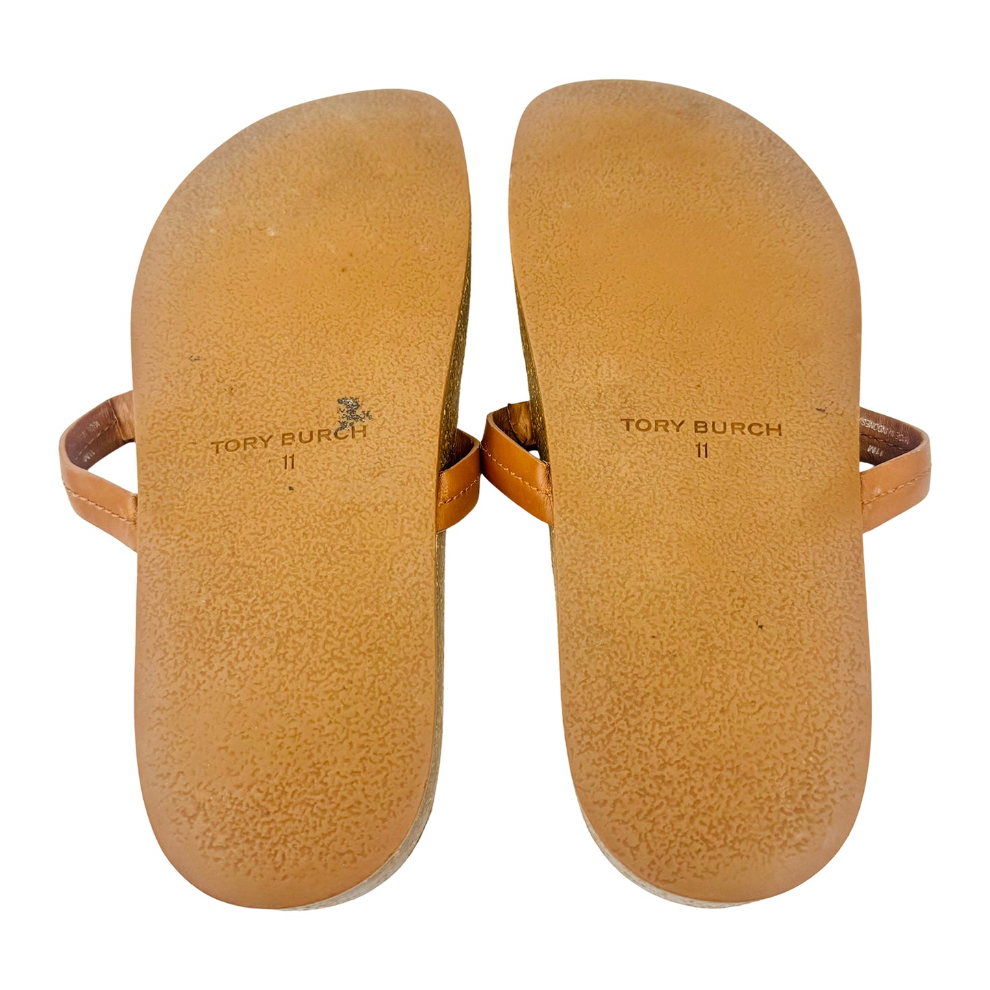 Tory Burch Miller Cloud Light Brown Sandal Slippers (Size 41)