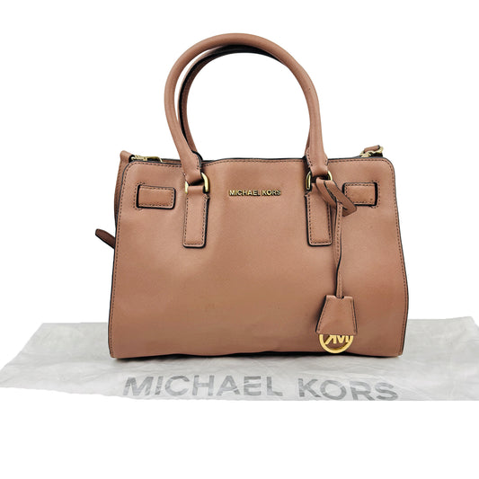 Michael Kors Dillon East-West Saffiano Leather Satchel Bag