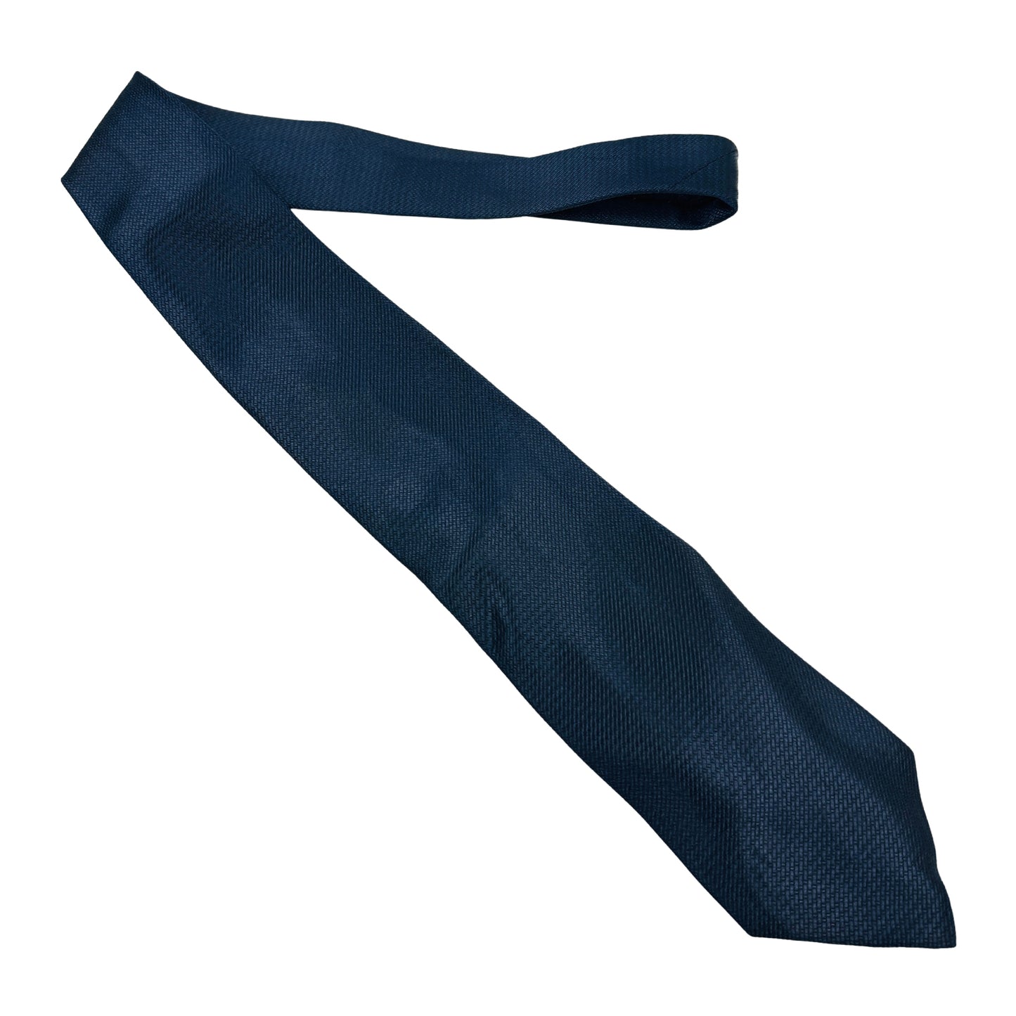 Olly Gan Dark Navy Italian Tie (Size Regular)