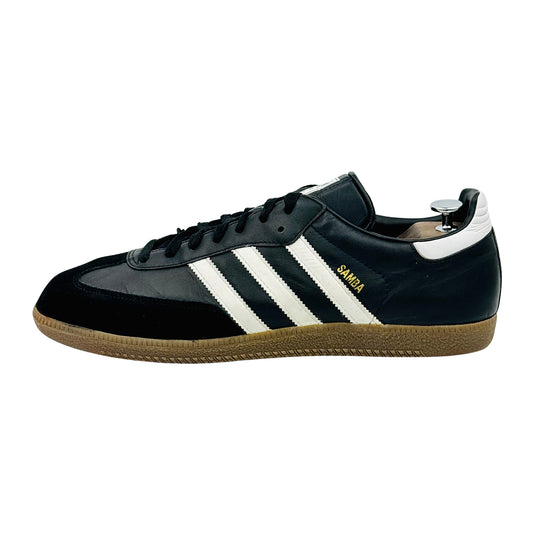 Adidas Samba 'Core Black' Sneakers (Size 46.5) - 019000