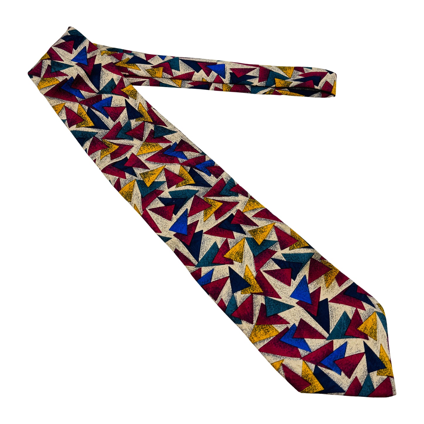 Ervé Jacques Multicolor 'Triangle Pattern' Tie (Size Regular)