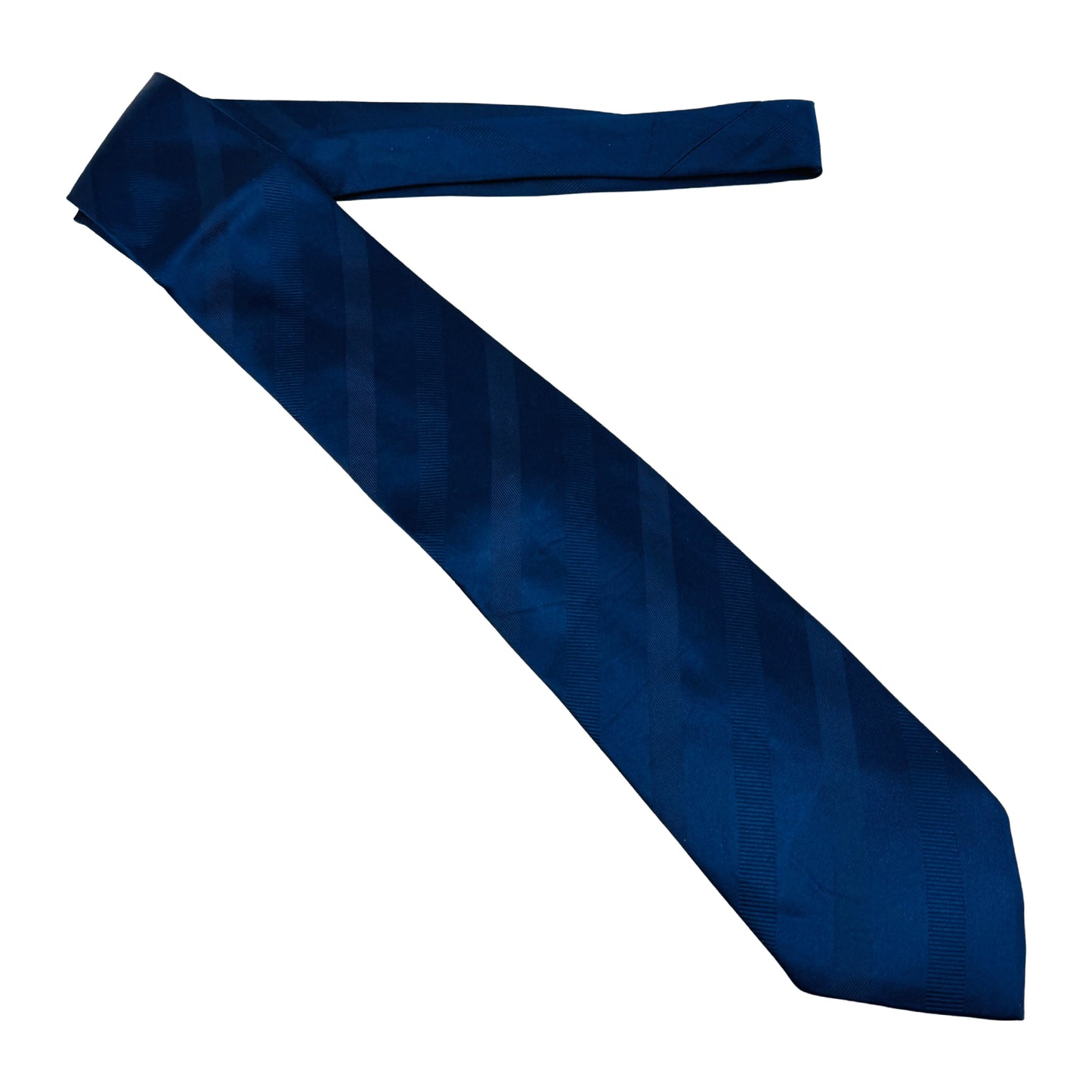 Donald J. Trump Signature Navy 'Diagonal Stripes' Tie (Size Regular)