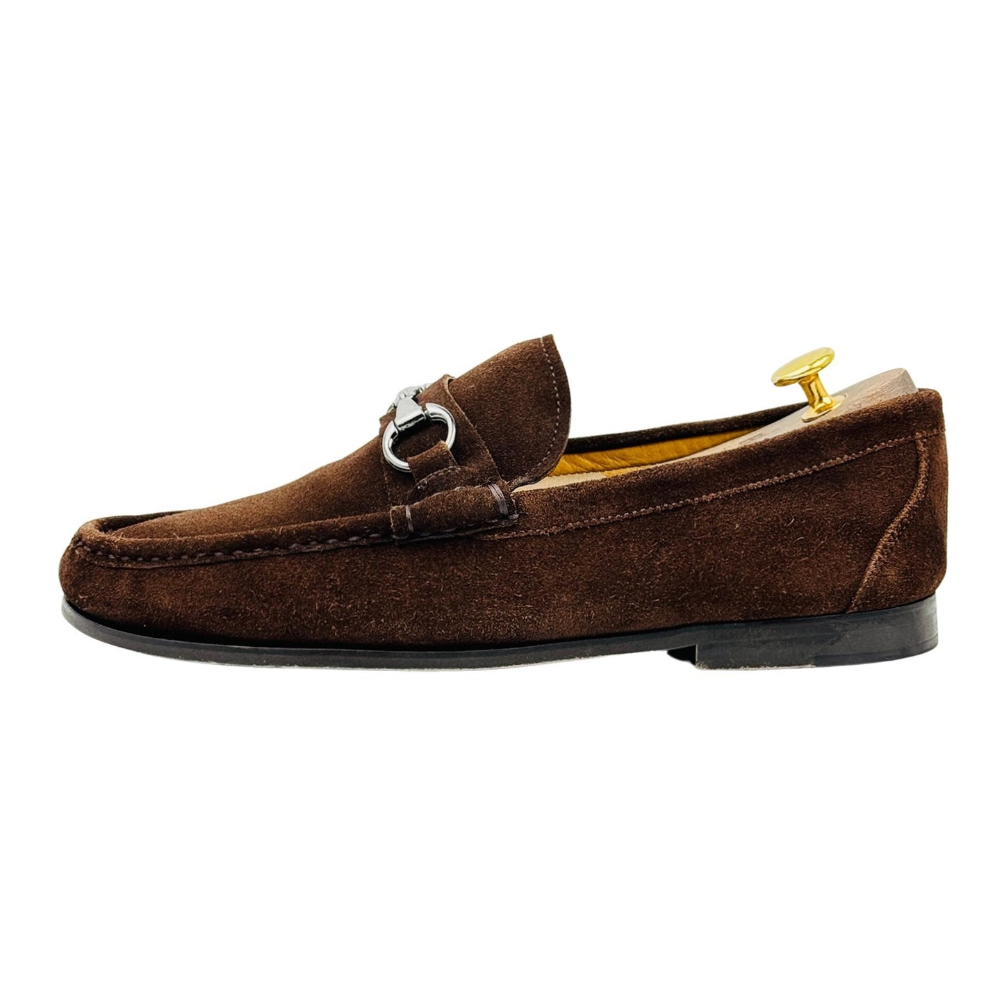 Peter Millar Dark Brown Crown Bit Loafers (Size 43)