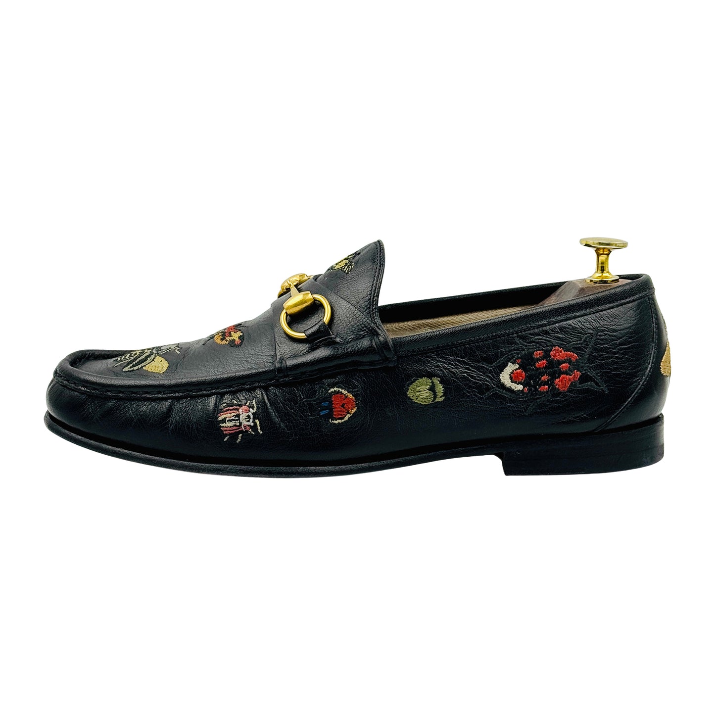 Gucci 1953 'Embroidered Insect' Horsebit Loafers (Size 42)
