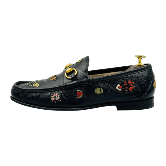 Gucci 1953 'Embroidered Insect' Horsebit Loafers (Size 42)