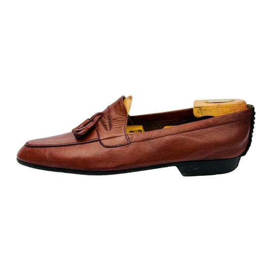 Bally Men's Tassel Elastic Grip Loafers (Size 43/43.5)