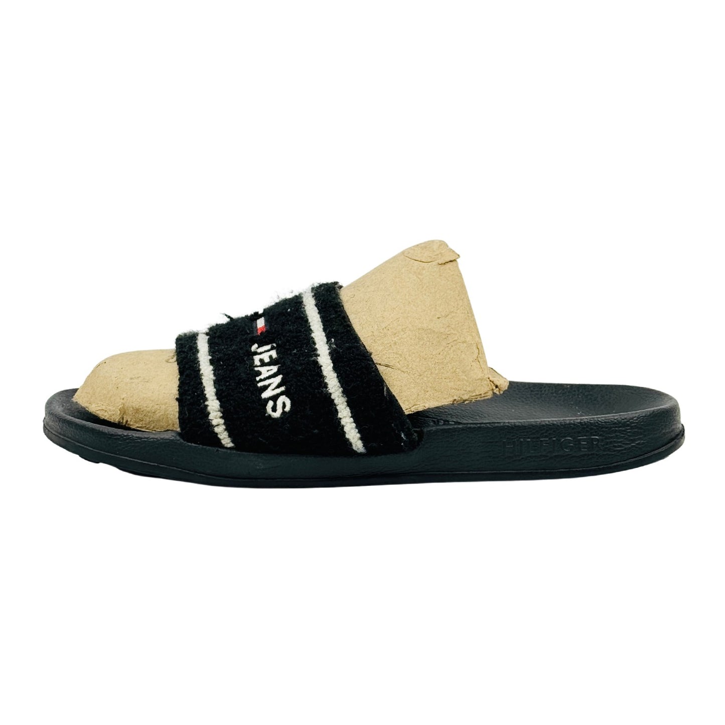 Tommy Jeans Men's Pool Black Slides (Size 41/42)