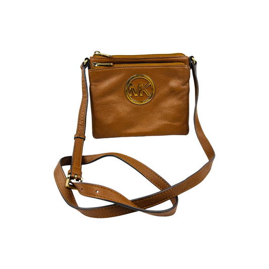 Michael Kors Fulton Pebbled Leather Crossbody Bag