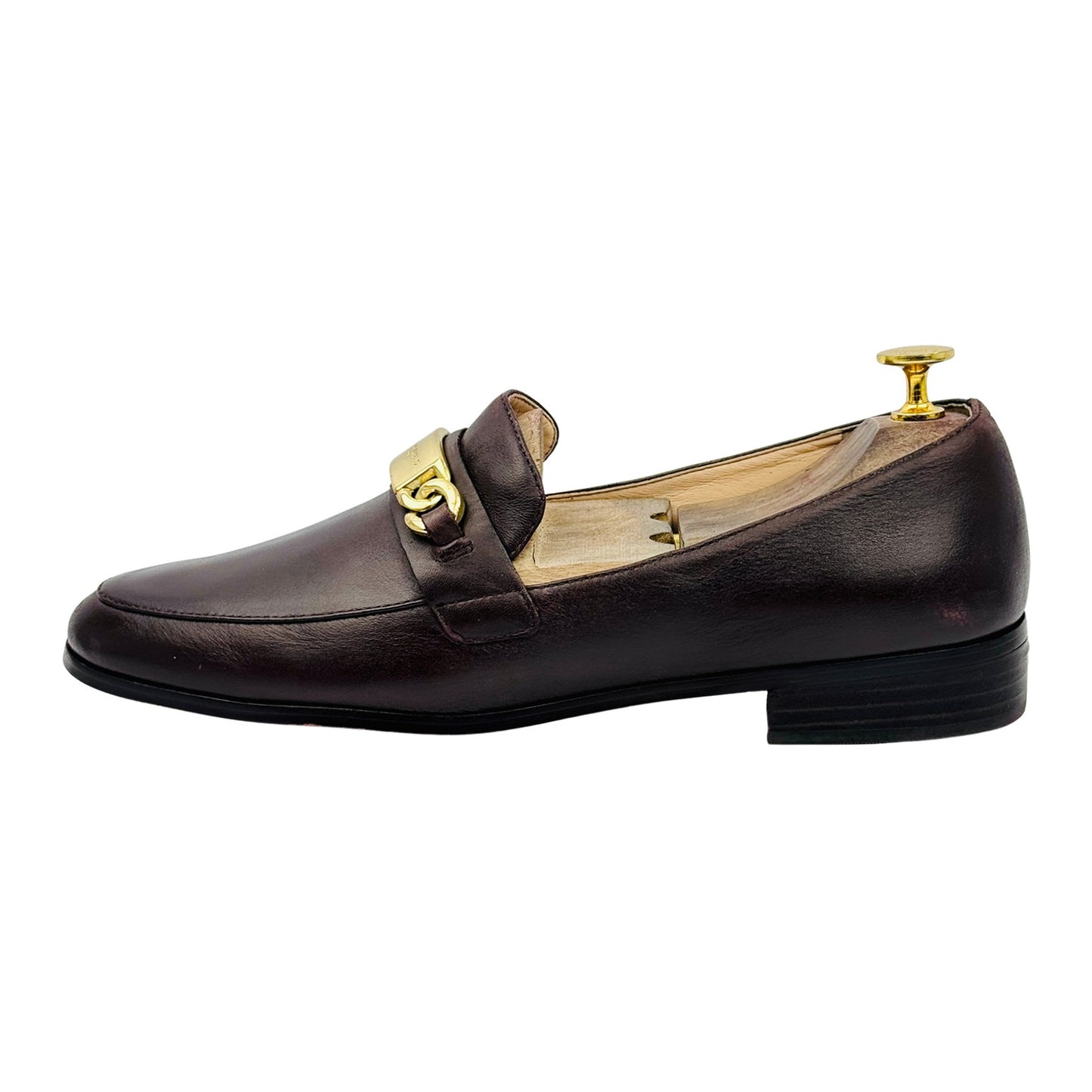 Karl Lagerfeld Cabana Bit Brown Loafers (Size 41/41.5)