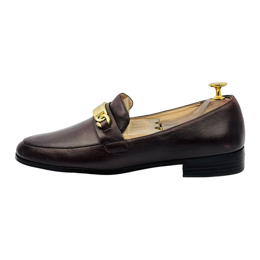 Karl Lagerfeld Cabana Bit Brown Loafers (Size 41/41.5)