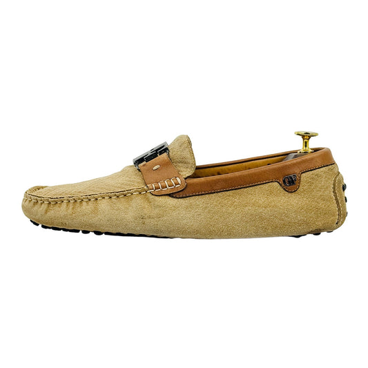 Gianfranco Ferré Men's Beige Driving Loafers (Size 42)