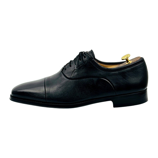Magnanni Federico Black Leather Oxfords (Size 43) - 12654-1