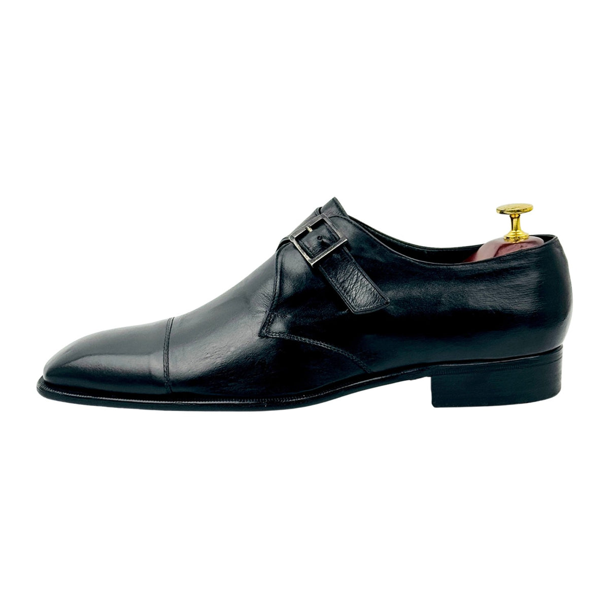 Moreschi Single Monk Strap Cap-Toe Shoes (Size 44/44.5)