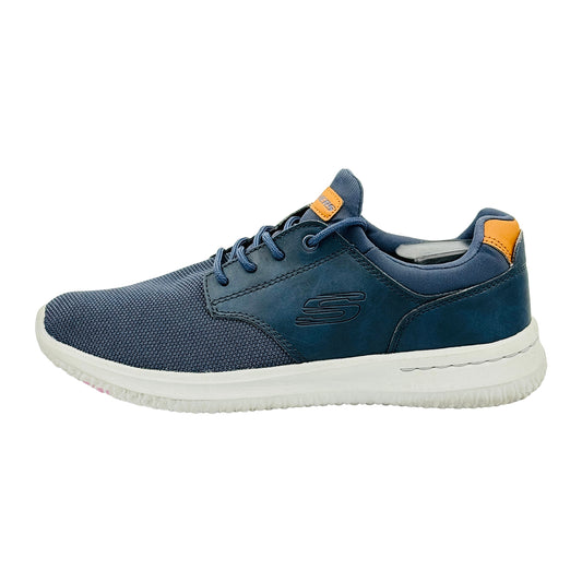 Skechers Delson 2.0 Navy Shoes (Size 41) - 58876 NVY