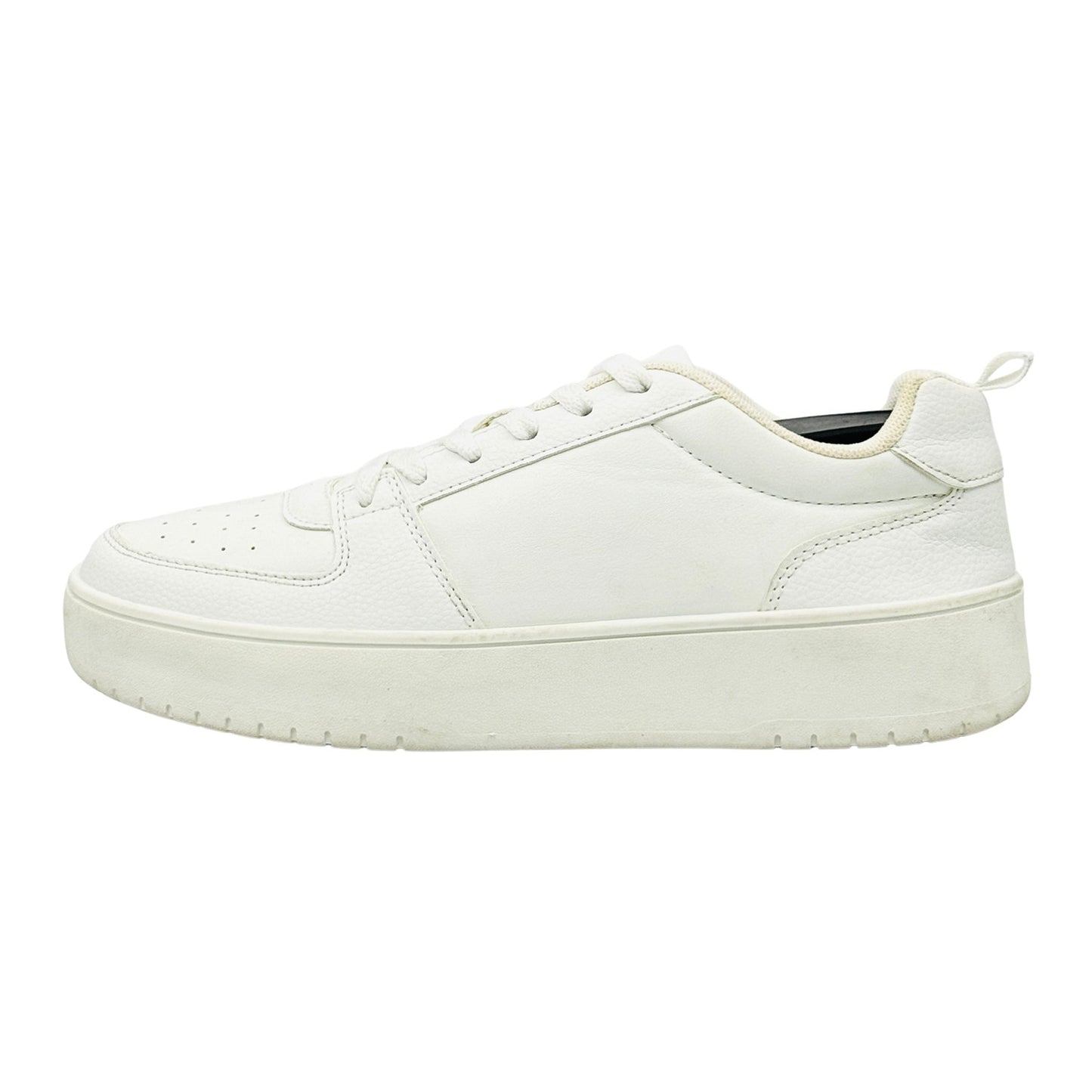 Primark White Leather Sneakers (Size 40) - 210661592