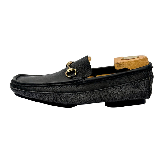 Gucci Men's Horsebit 1953 Black Leather Loafers (Size 41.5/42)