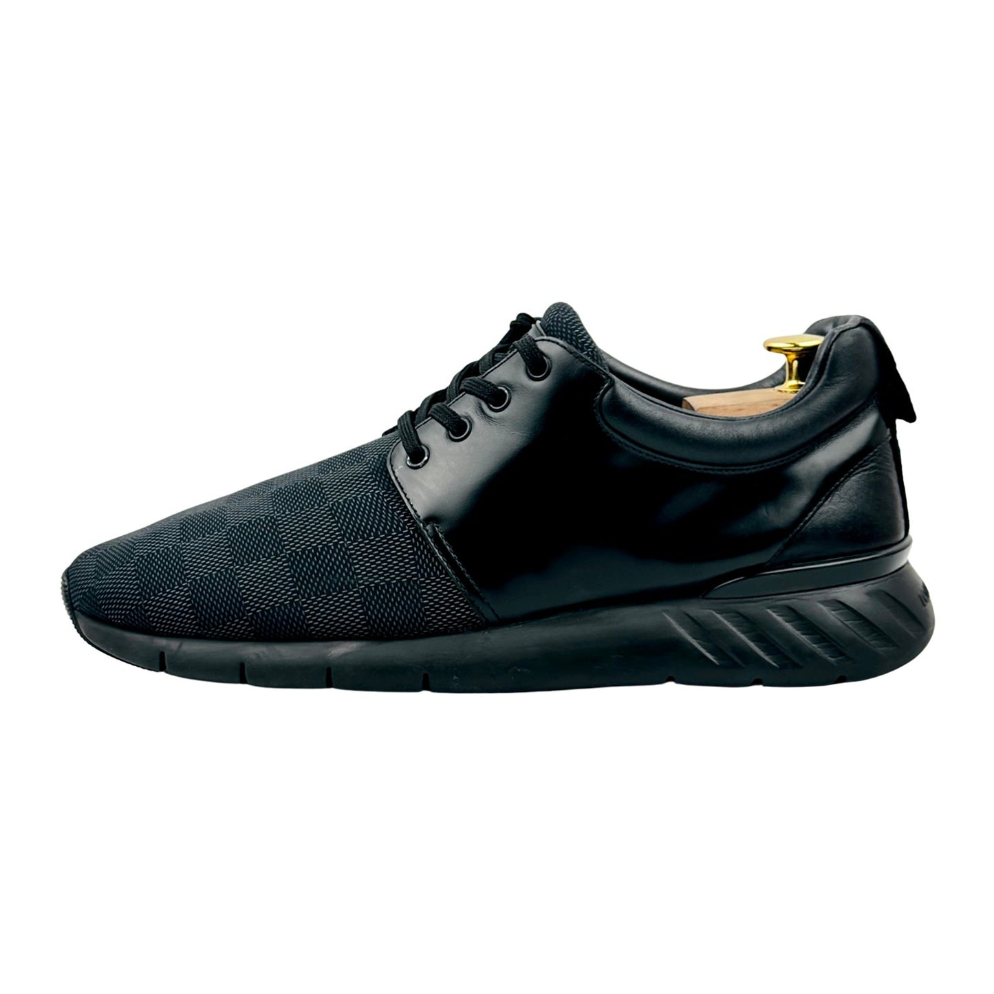 Louis Vuitton Fastlane 'Damier Graphite' Sneakers (Size 42.5)